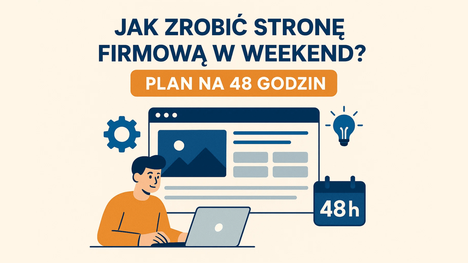 jak zrobić stronę firmową plan krok po kroku poradnik dla początkujących