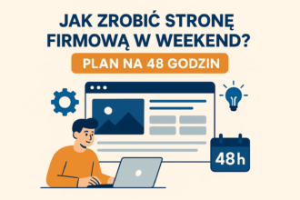 jak zrobić stronę firmową plan krok po kroku poradnik dla początkujących